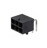 Pack of 2 1720640006 Connector Header R/A 6POS 5.7MM, Rohs