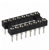 Pack of 10  AR16-HZL-TT-R  Connector 16 (2 x 8) Pos DIP, 0.3" (7.62mm) Row Spacing Socket Tin Through Hole, AR 16-HZL-TT