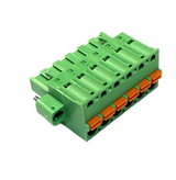 6 Position Terminal Block Plug Compatible to: 1910568 and FKC 2 5/ 6-STF Female Sockets 0.197" (5.00mm) 180° Free Hanging (In-Line)