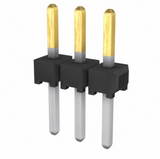 TMM-103-05-S-S Connector Header Through Hole 3 position 0.079" (2.00mm), Rohs