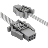 33152430200002 Cable 6 Position Assembly Rectangular Socket to Socket 0.656' (200.00mm, 7.87") : RoHS