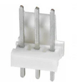 Pack of 4 640456-3 Connector Header Through Hole 3 position 0.100" (2.54mm)