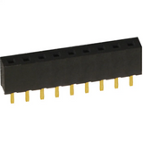 PPPN091BFCN-RC Connector Header 9POS 0.079 Gold PCB, Rohs
