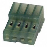 Pack of 9 3-640443-4 Connector 4 Position Rectangular Receptacle IDC Tin 28 AWG : RoHS