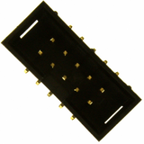 Pack of 4 SBH11-NBPC-D05-SM-BK Connector Header Surface Mount 10 position 0.100" (2.54mm), Rohs