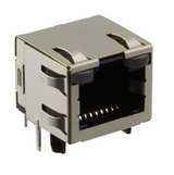 Pack of 2 2-406549-8 Connector Modular Jack 8P8C R/A Shielded, Rohs