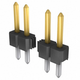 Pack of 4 961115-6404-AR Connector Header Through Hole 15 position 0.100" (2.54mm), Rohs