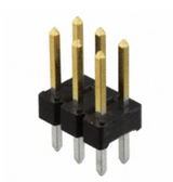 Pack of 5 67997-206HLF Connector Header Through Hole 6 position 0.100" (2.54mm)
