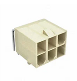 Pack of 4 0039301060 Connector Header Through Hole, Right Angle 6 position 0.165" (4.20mm)