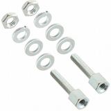 5207719-4 Jackscrew Socket For AMPLIMITE Series HDE, HDF, HDP, Rohs