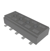 Pack of 4 CLT-105-02-F-D-BE Connector Headers & Wire Housings Low Profile Dual-Wipe Socket