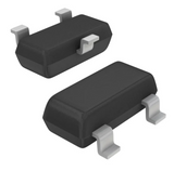 Pack of 10 MMBD6050LT1 Diode 70 V 200mA Surface Mount SOT-23-3 (TO-236)