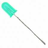 Pack of 10 HLMP3507D0002 Green 569nm LED Indication - Discrete 2.1V Radial
