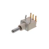 ET03LD1ABE  Toggle Switch SPDT 0.4VA 20V Through Hole, Right Angle, RoHs