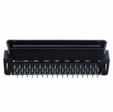 1-557100-7 Connector Plug 68 Position Through Hole, Right Angle Solder