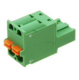 Pack of 4 1910351 Connector Terminal Block Plug 2 Position 5.00mm, RoHs , FKC 2.5/2-ST
