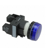 M22N-BN-TAA-AB LED Panel Indicator Blue Clear 12V 12mA