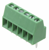 Pack of 4 OSTVN06A150 Connector Terminal Block 6 Position 2.54mm Through Hole, RoHs