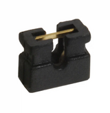 Pack of 5 SPN02SYBN-RC Connector Shunt 2 Position 2MM Open Gold, RoHs