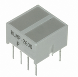 HLMP-2600 LED Circuit Board Indicator 8.89X3.81MM Dual HER