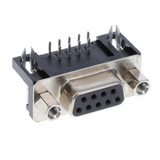 Pack of 2 2311765-1 Connector D-Sub Receptacle 9 Position Solder, RoHs
