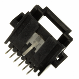 104074-8 Connector Header Through Hole, Right Angle 6 position 1.27mm, RoHs