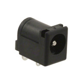 Pack of 5 PJ-037A Connector Jack Power Barrel 2.10mm ID (0.083"), 5.50mm OD (0.217") Through Hole, Right Angle