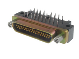 M83513/13-B01NW Connector Micro-D Plug 15 Position R/A SLDR
