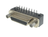 M83513/10-A01NW Connector Micro-D Receptacle 9 Position 9POS R/A SLDR