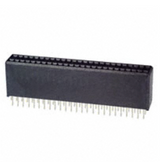 5-104078-5 Connector 50 Position Receptacle 0.050" (1.27mm) Through Hole Gold