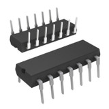 Pack of 4 HEF4025BP IC NOR Gate 3 Channel 14-DIP 3V ~ 15V
