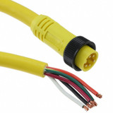 1300061447 Circular Cable Assembly Unshielded 12.00' (3.66m) 105002A01F120