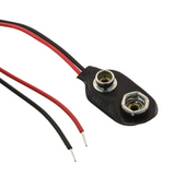 Pack of 19 232 Battery Snap 9V 1 Cell Wire Leads - 4" (101.6mm)