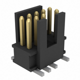 Pack of 4 FTSH-105-01-L-DV-007-K-TR Connector Header 10 position 1.27mm