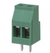 Pack of 5 1711725 Connector 2 Position Wire to Board Terminal Block Horizontal with Board 0.200" Through Hole