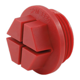 Pack of 10 SPM1010RD4 SPM Threaded Sealing Plug M10 x 1.0 Dark Red