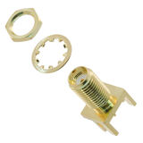 132289 Connector RCPT 50 Ohms Panel Mount Solder