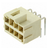Pack of 5 172316-2308 Connector Header Through Hole, Right Angle 8 position 0.138"