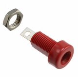Pack of 3 108-0902-001 Connector Banana Jack Solder Tabs Red