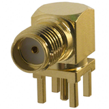 Pack of 2  901-143-6RFX  Connector Jack SMA R/A 50 OHM PCB