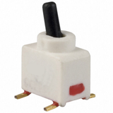 GT12MSCBETR Toggle Switch SPST 0.4VA 20V Surface Mount