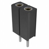 Pack of 9 801-93-002-10-001000 Connector Receptacle 2 Position (2.54mm) Through Hole Gold