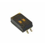 Pack of 3 TDA02H0SB1R  Switch Dip SPST 2 Position Surface Mount Slide Actuator 25mA 24VDC