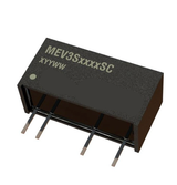 MEV3S1209SC Isolated Module DC DC Converter 1 Output 9V 333mA 10.8V - 13.2V Input