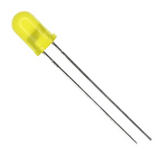 Pack of 10   TLHY5400   LED Uni-Color Yellow 585nm 2-Pin T-1 3/4