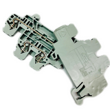 870-501 WAGO Connector Terminal Block, DIN RAIL, 4POS, 12AWG; No. of Positions:4Positions; Wire Size AWG