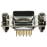 180-M15-213R911   Connector 15 Position D-Sub, High Density Receptacle, Female Sockets :RoHS
