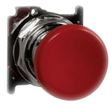 10250T122 Heavy-Duty Pushbutton, 30.5 mm, 1NO, Momentary, Mushroom, Red, 10250T Series