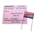 ECQ-E6393KZ 0.039UF 10% 630VDC Film Capacitor - 630V Polyester, Metallized Radial 