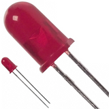 Pack of 10  TLLR5401  Standard LED Uni Color Red Diffused 5MM T/H Radial
